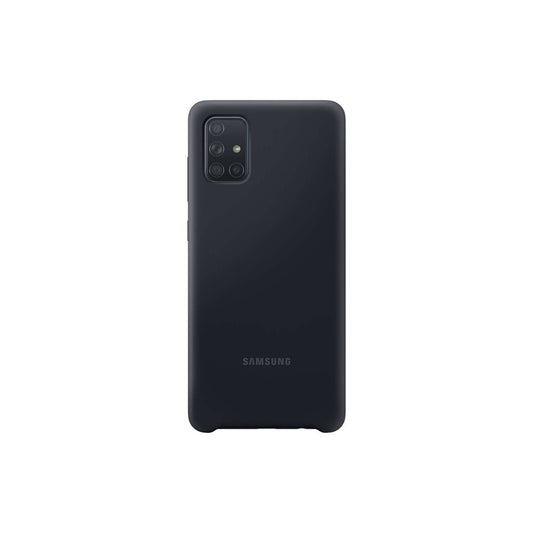 EF-PA715TBEGEU Samsung Silicone Cover Galaxy A71 Black