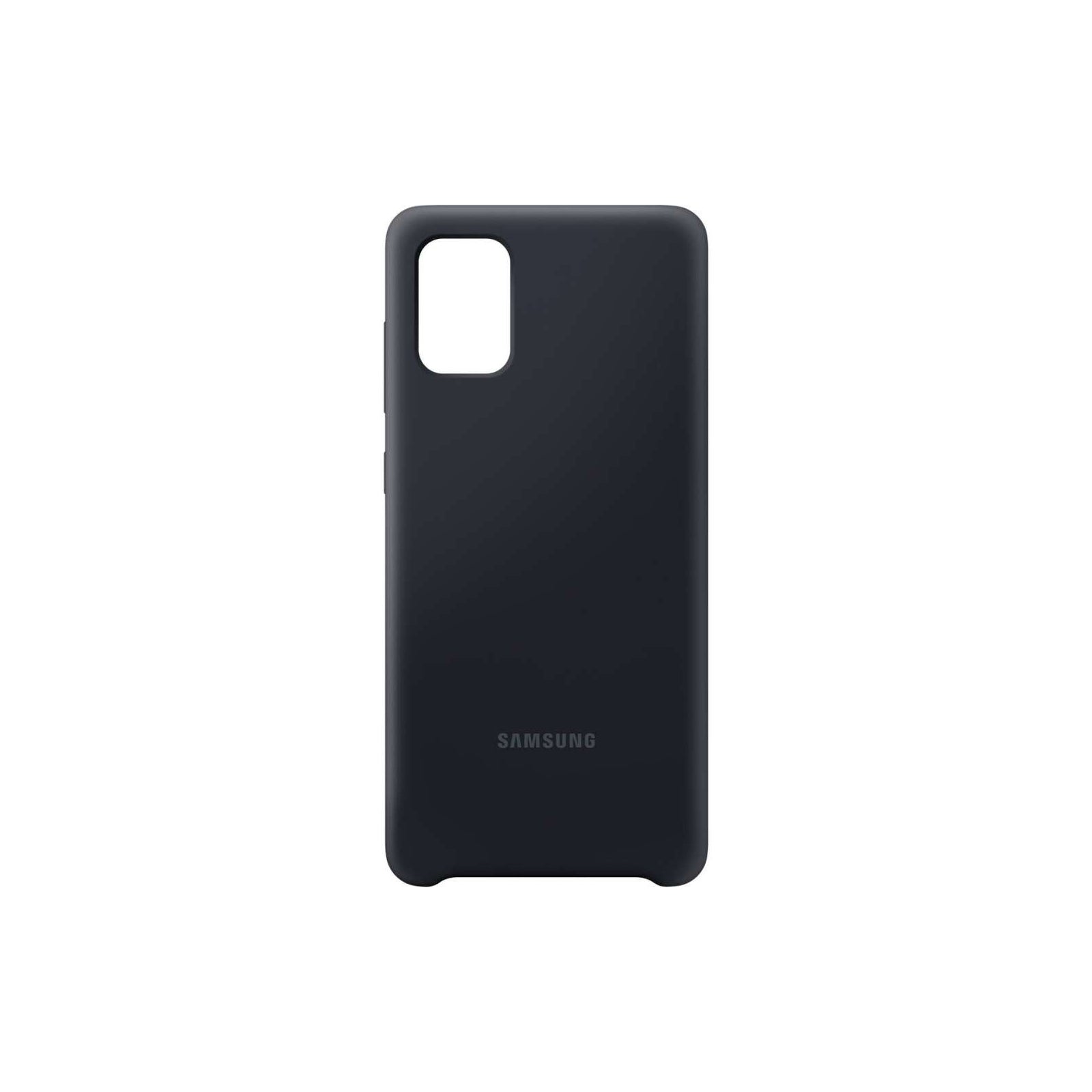 EF-PA715TBEGEU Samsung Silicone Cover Galaxy A71 Black