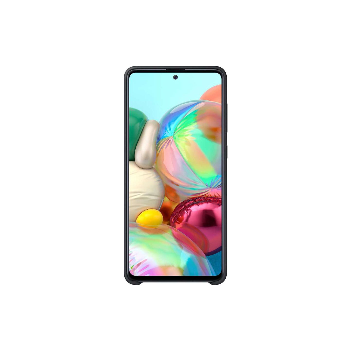 EF-PA715TBEGEU Samsung Silicone Cover Galaxy A71 Black