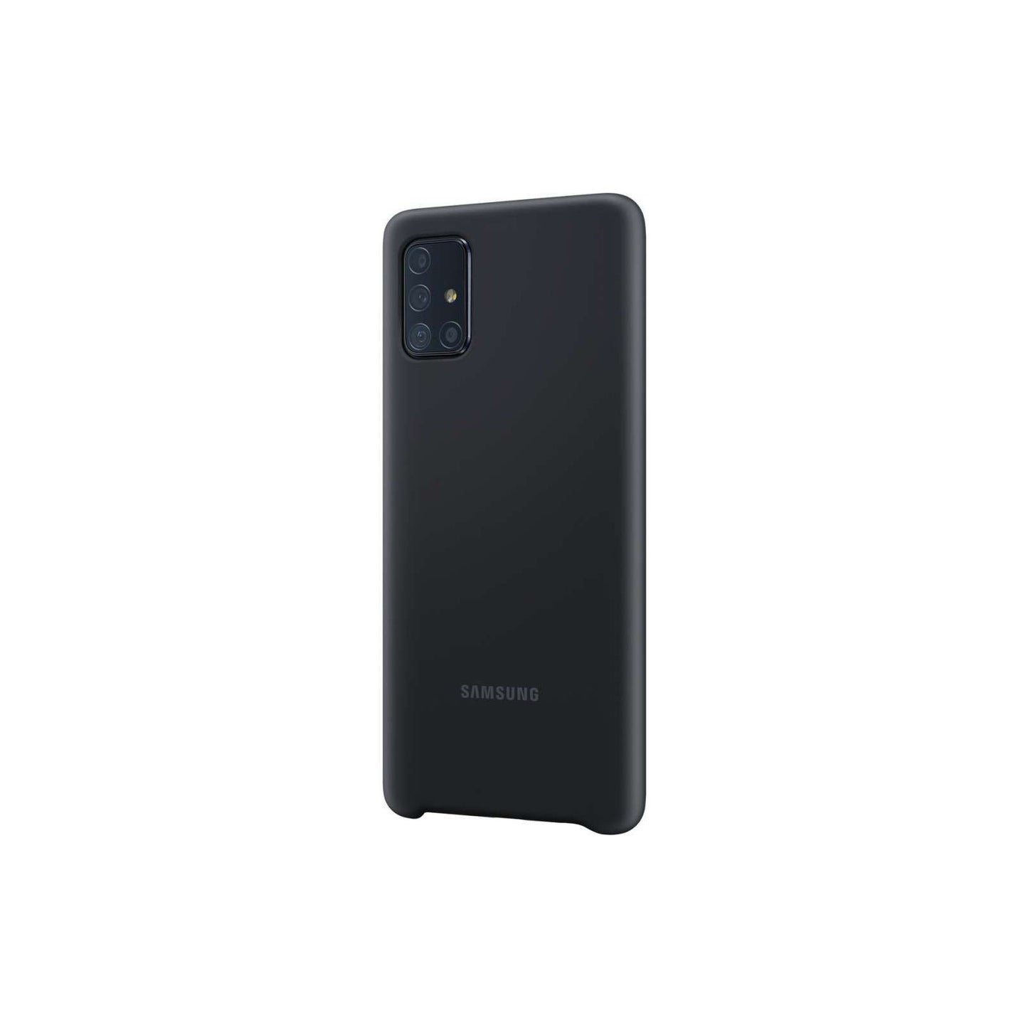 EF-PA715TBEGEU Samsung Silicone Cover Galaxy A71 Black