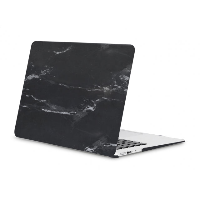Xccess Schutzhülle für MacBook Air 13 Zoll A1369/A1466 (2010-2019) Schwarzer Marmor