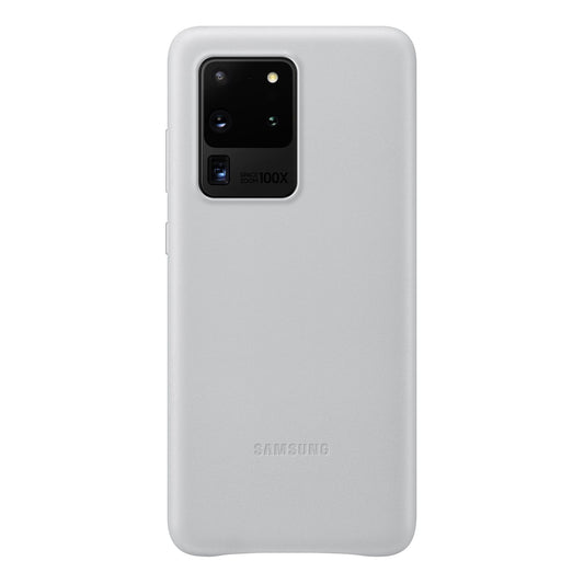 EF-VG988LSEGEU Samsung Leather Cover Galaxy S20 Ultra/S20 Ultra 5G Light Grey