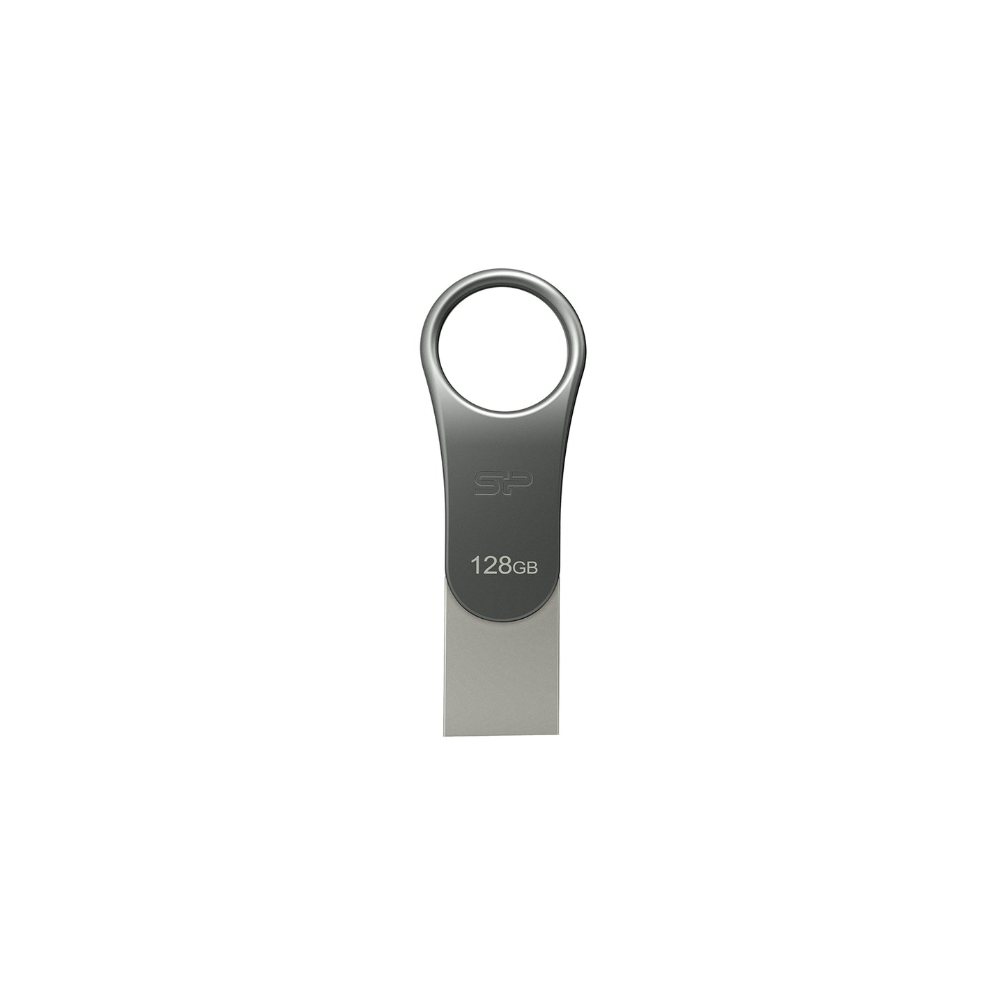 Silicon Power C80 Dual USB Pendrive Mobile 128GB USB-C Grey