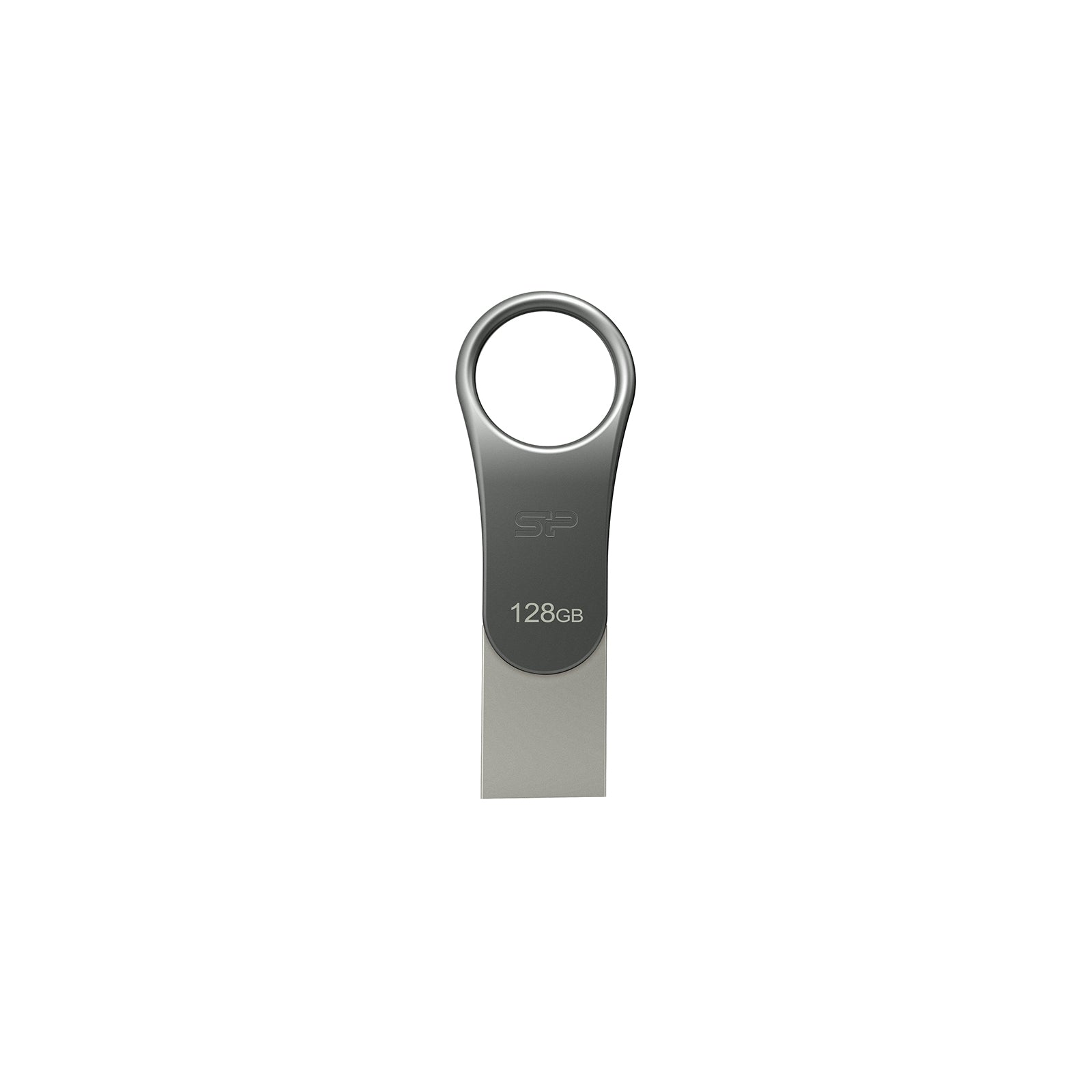 Silicon Power C80 Dual USB Pendrive Mobile 128GB USB-C Grey
