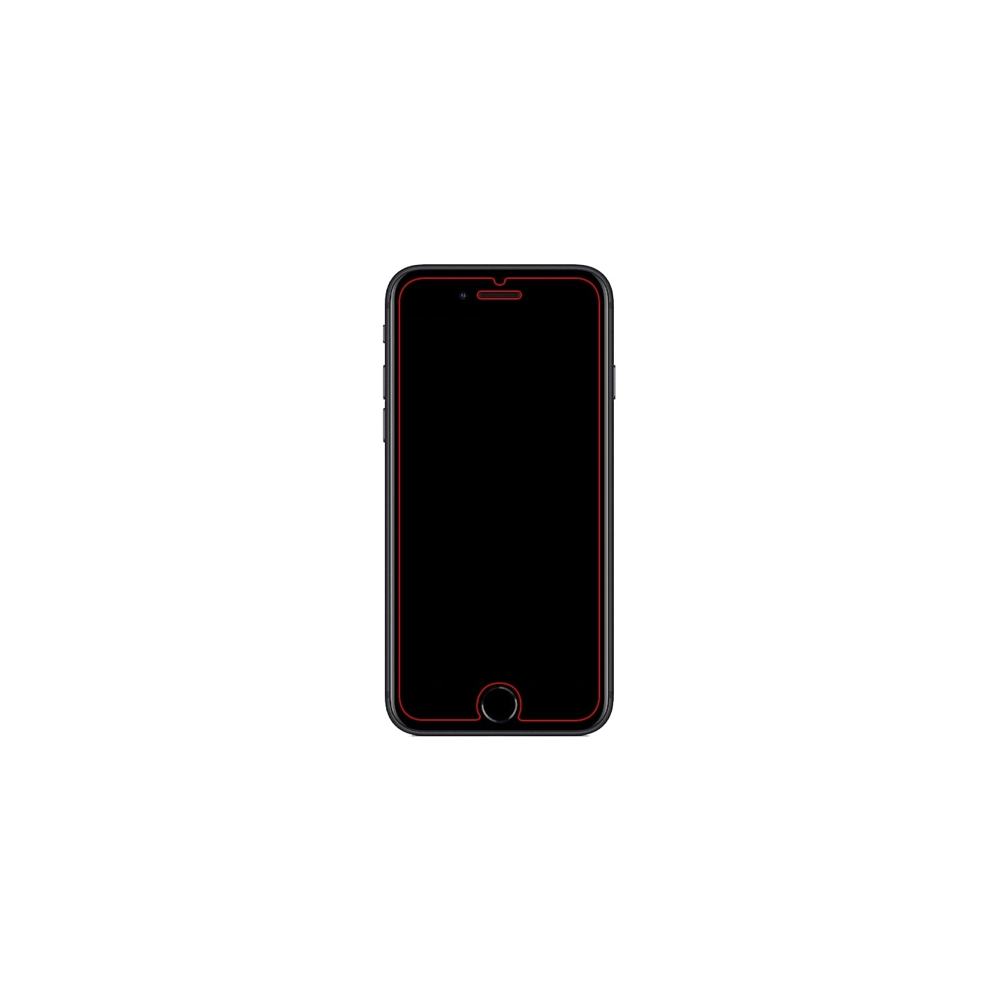 My Style Tempered Glass Screen Protector for Apple iPhone 7/8/SE (2020/2022) Clear (10-Pack)