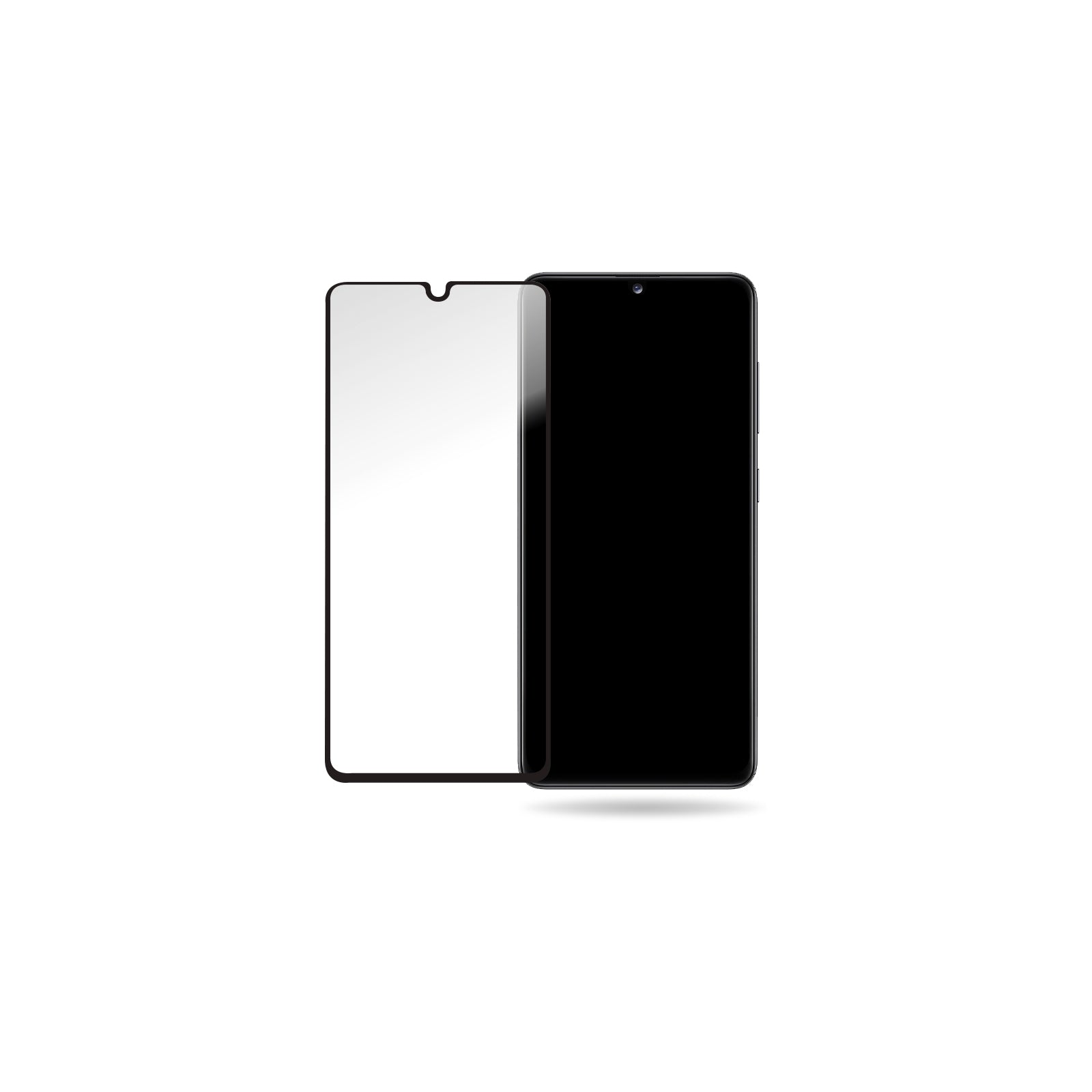 Mobilize Glass Screen Protector - Black Frame - Samsung Galaxy A41