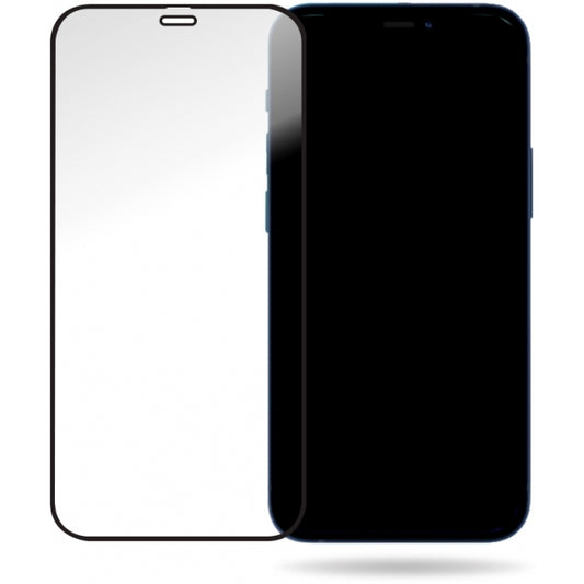 Mobilize Glass Screen Protector - Black Frame - Apple iPhone 12 Mini