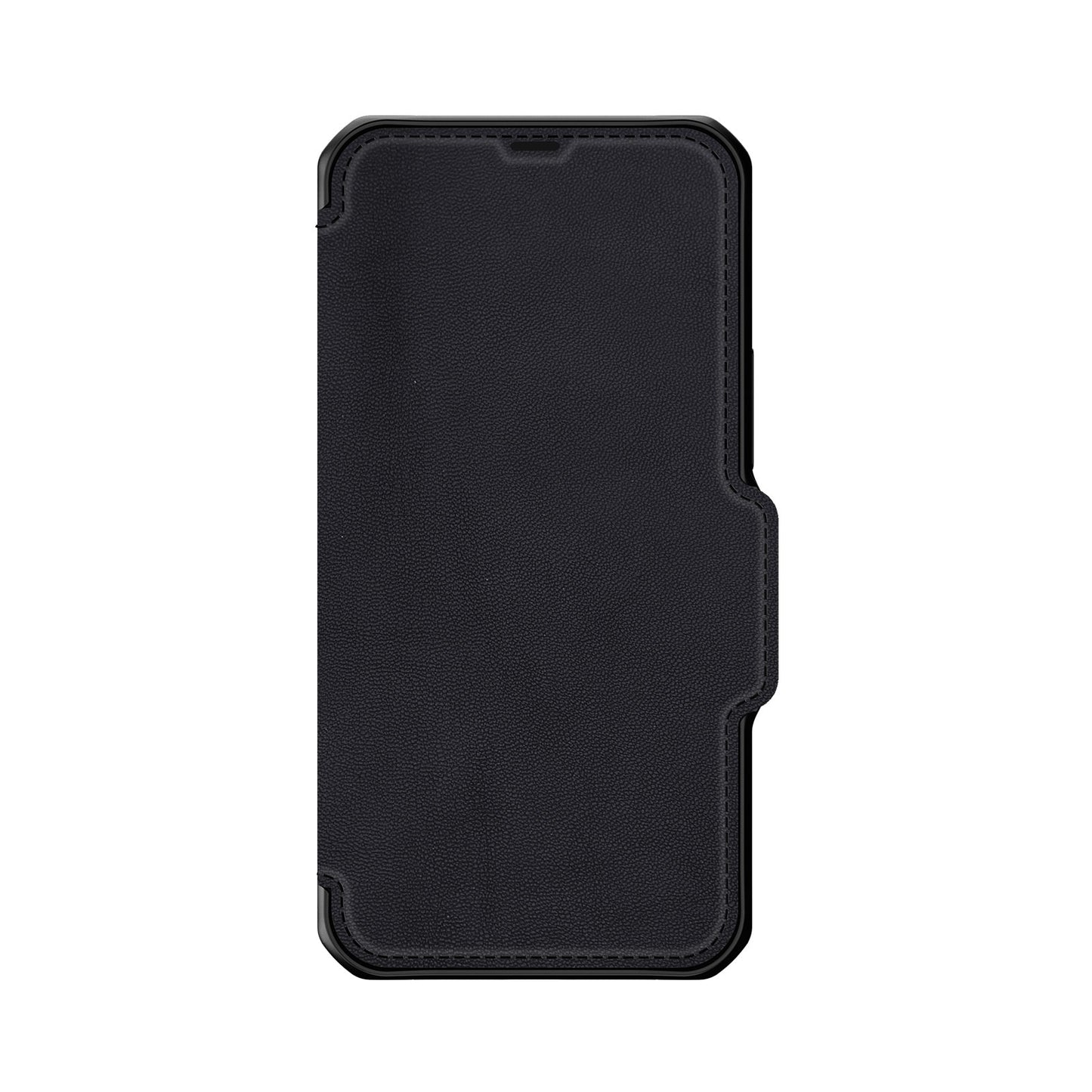 ITSKINS Level 2 HybridFolio Leather for Apple iPhone 12 Mini Pure Black