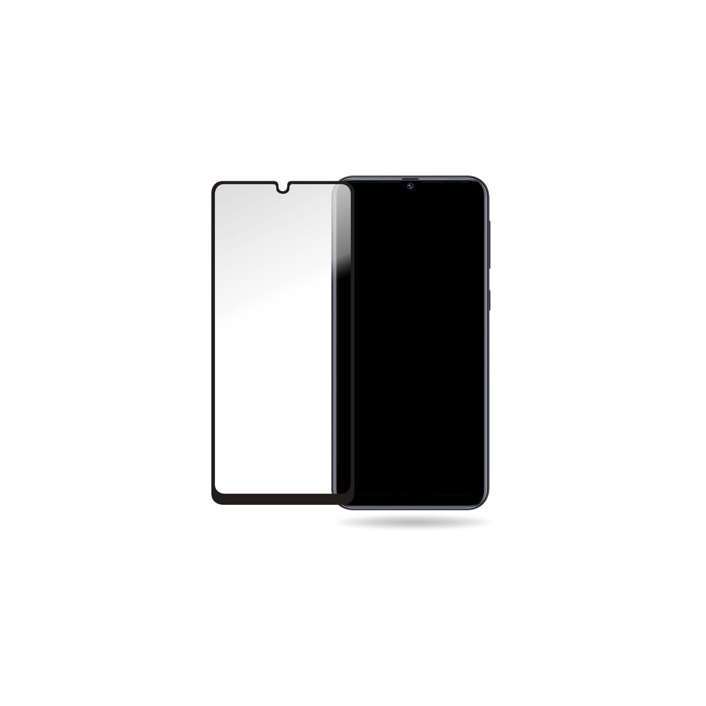 Mobilize Glass Screen Protector - Black Frame - Samsung Galaxy M31
