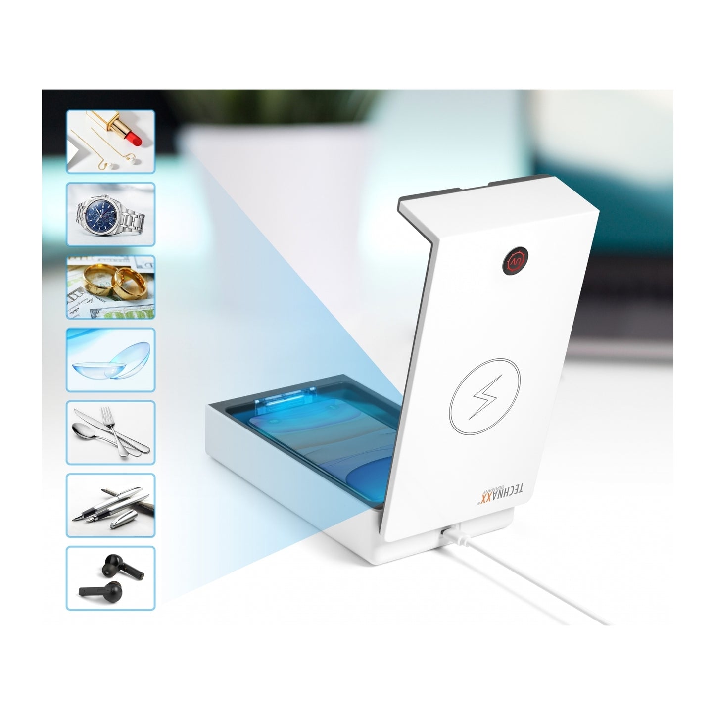 TX-148 Technaxx UV Anti-Virus Disinfection Box White