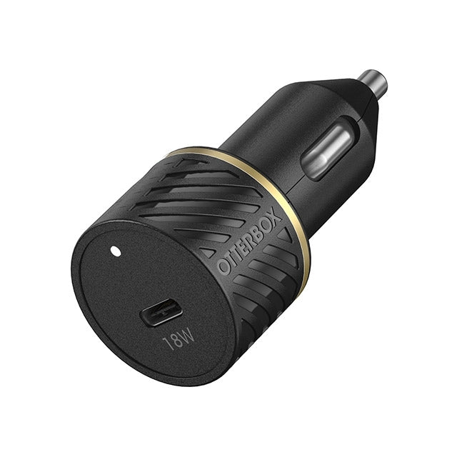 OtterBox Fast Charge Premium Car Charger USB-C 18W Black Shimmer