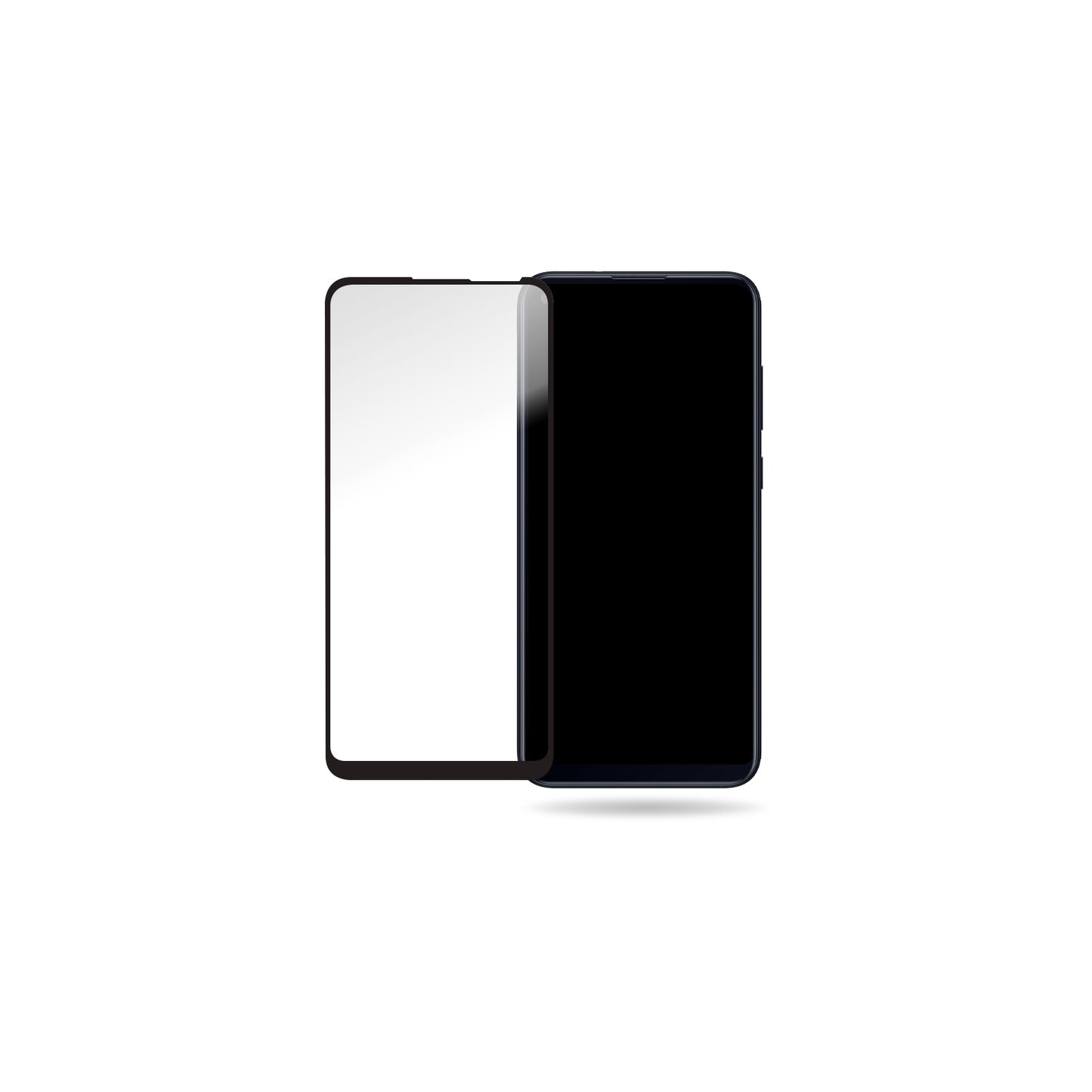 Mobilize Glass Screen Protector - Black Frame - Samsung Galaxy M11