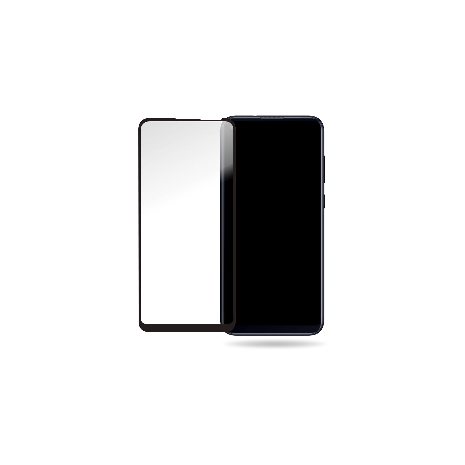 Mobilize Glass Screen Protector - Black Frame - Samsung Galaxy M11