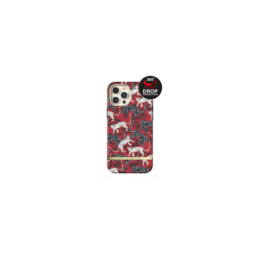 Richmond & Finch Freedom Series One-Piece Apple iPhone 12 Pro Max Samba Red Leopard