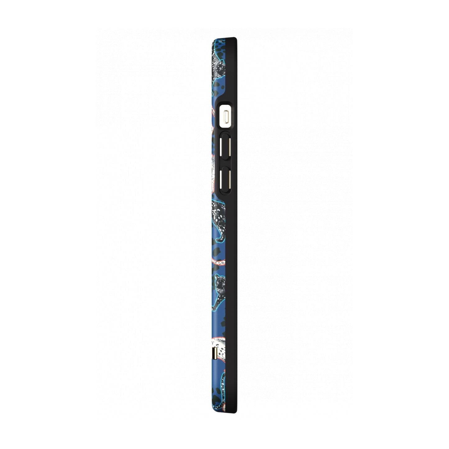 Richmond & Finch Freedom Series One-Piece Apple iPhone 12 Pro Max Blue Leopard