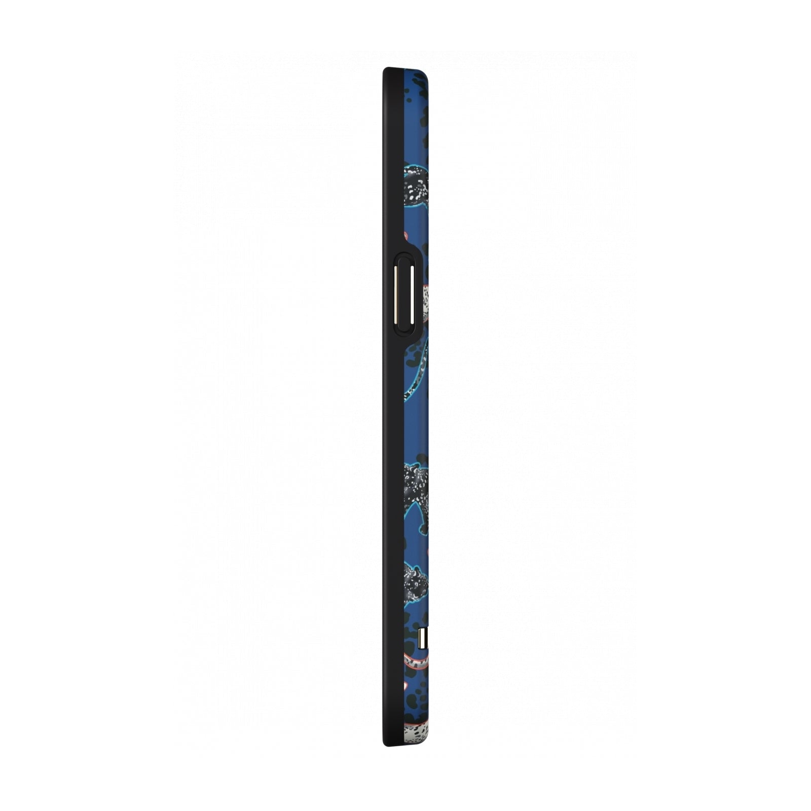 Richmond & Finch Freedom Series One-Piece Apple iPhone 12 Pro Max Blue Leopard