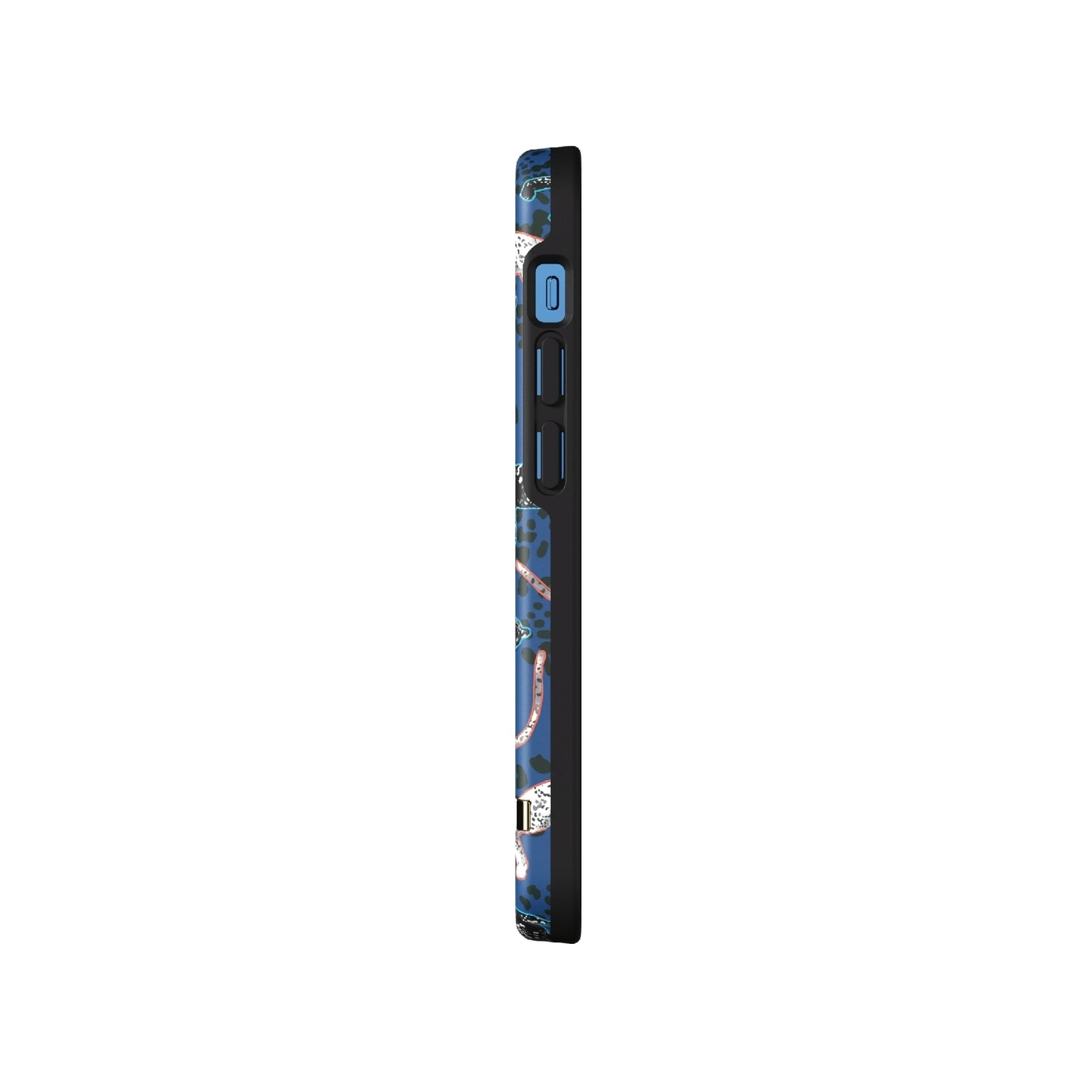Richmond & Finch Freedom Series One-Piece Apple iPhone 12 Mini Blue Leopard