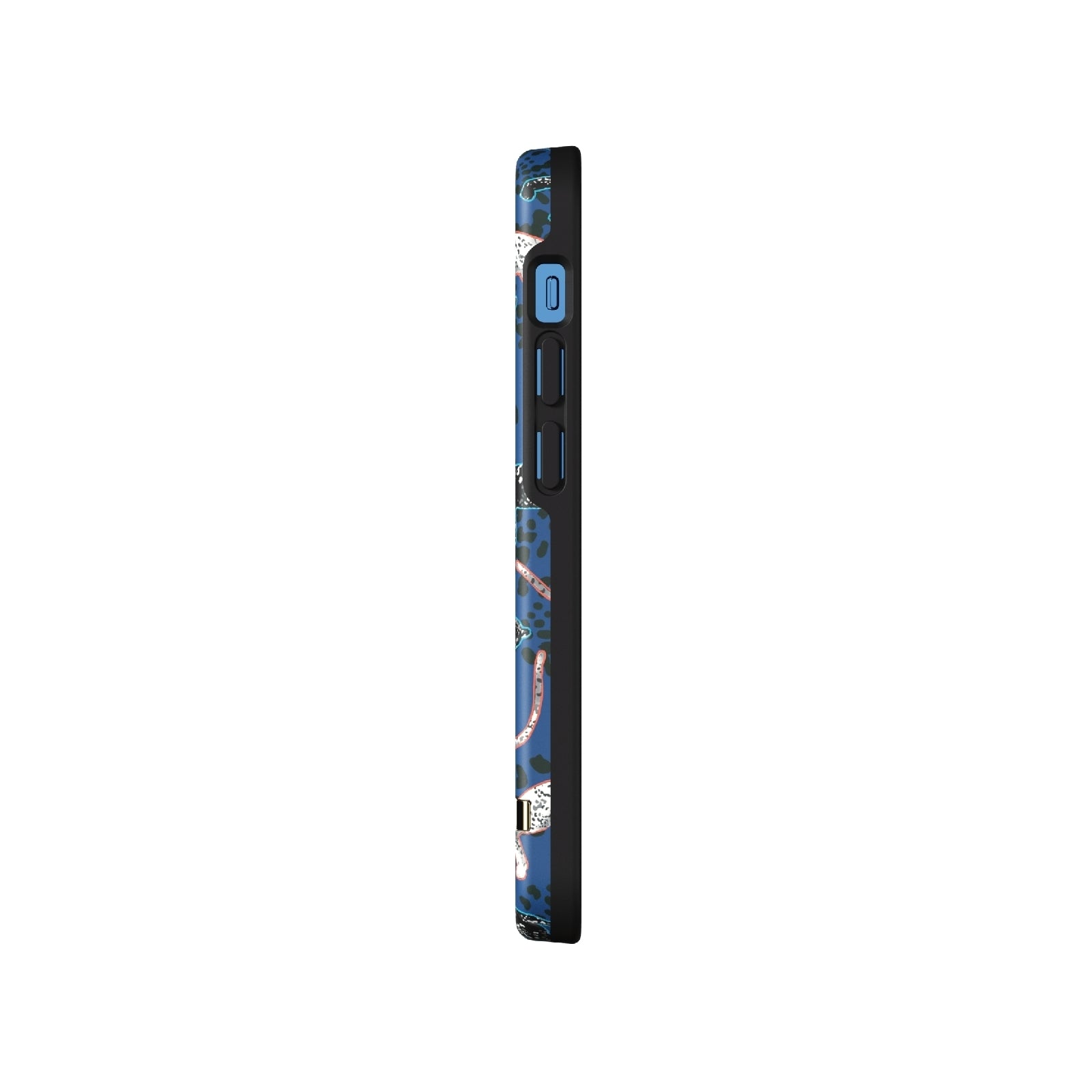 Richmond & Finch Freedom Series One-Piece Apple iPhone 12 Mini Blue Leopard