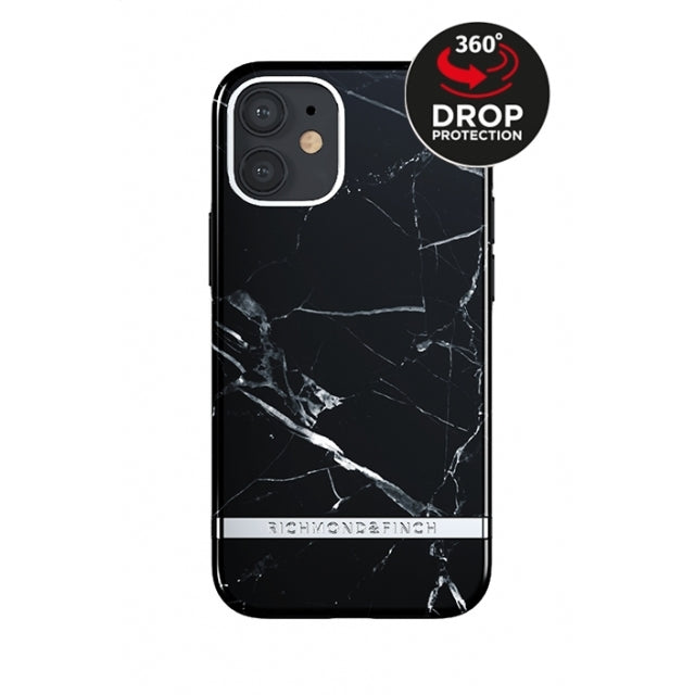 Richmond & Finch Freedom Series One-Piece Apple iPhone 12/12 Pro Black Marble