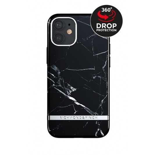 Richmond & Finch Freedom Series One-Piece Apple iPhone 12/12 Pro Black Marble