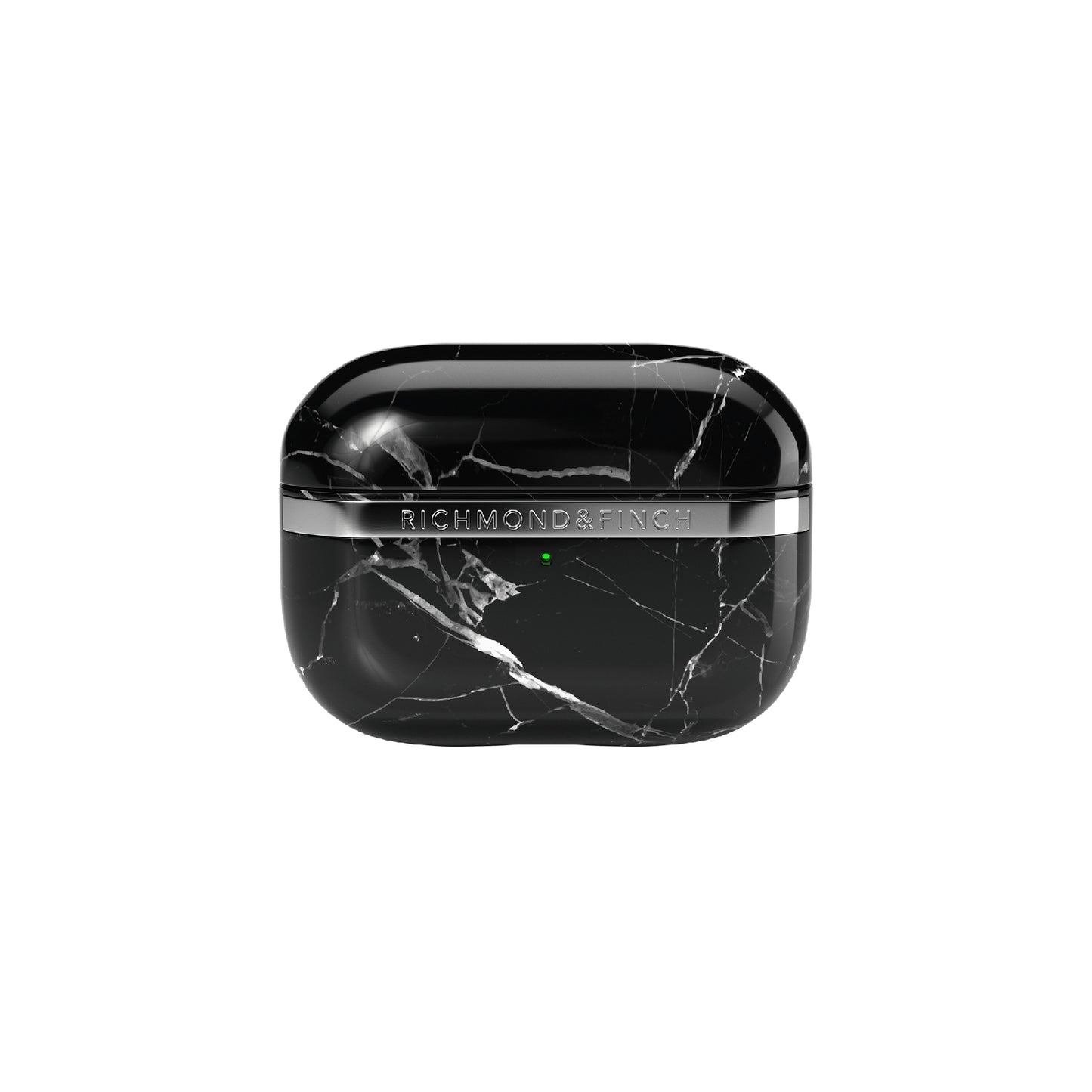 Richmond & Finch Freedom Series Apple Airpod Pro Black Marble/Silver