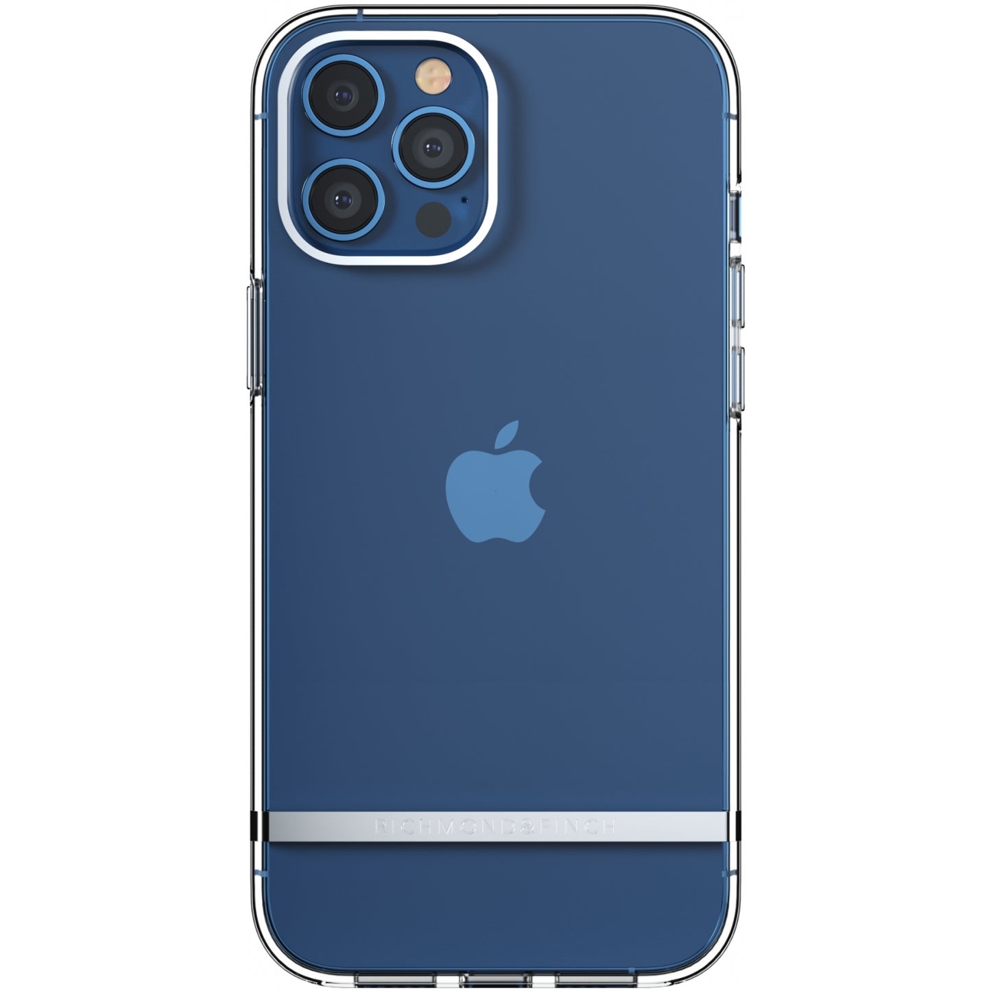 Richmond & Finch Clear Case Collection Apple iPhone 12 Pro Max Transparent/Silver