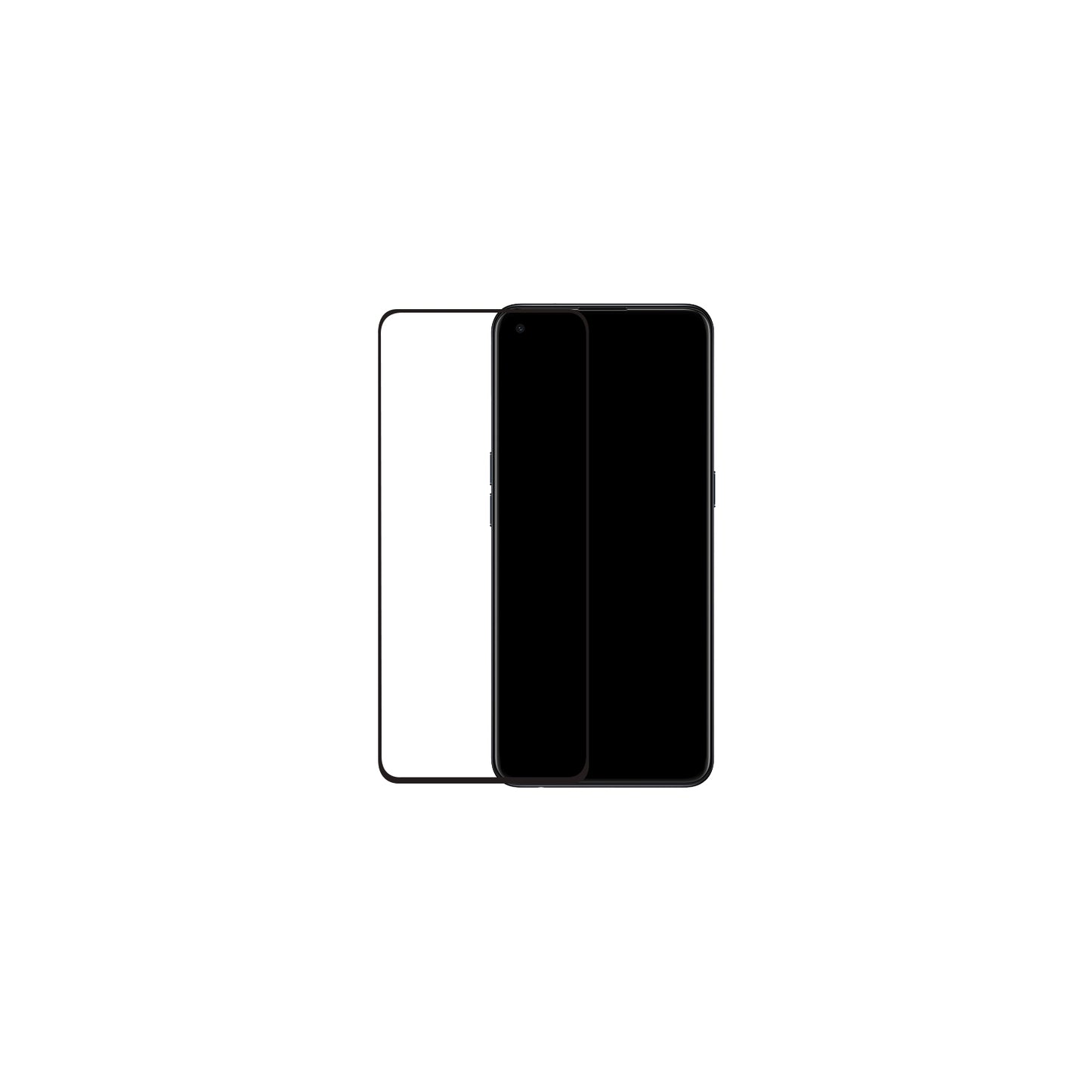 Mobilize Edge-To-Edge Glass Screen Protector OPPO Find X3 Neo/Reno5 Pro+ 5G Black Edge Glue