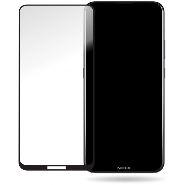 Mobilize Glass Screen Protector - Black Frame - Nokia 5.4