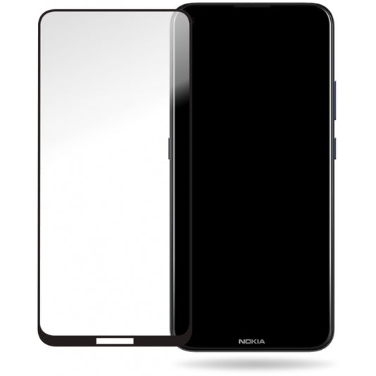 Mobilize Glass Screen Protector - Black Frame - Nokia 5.4