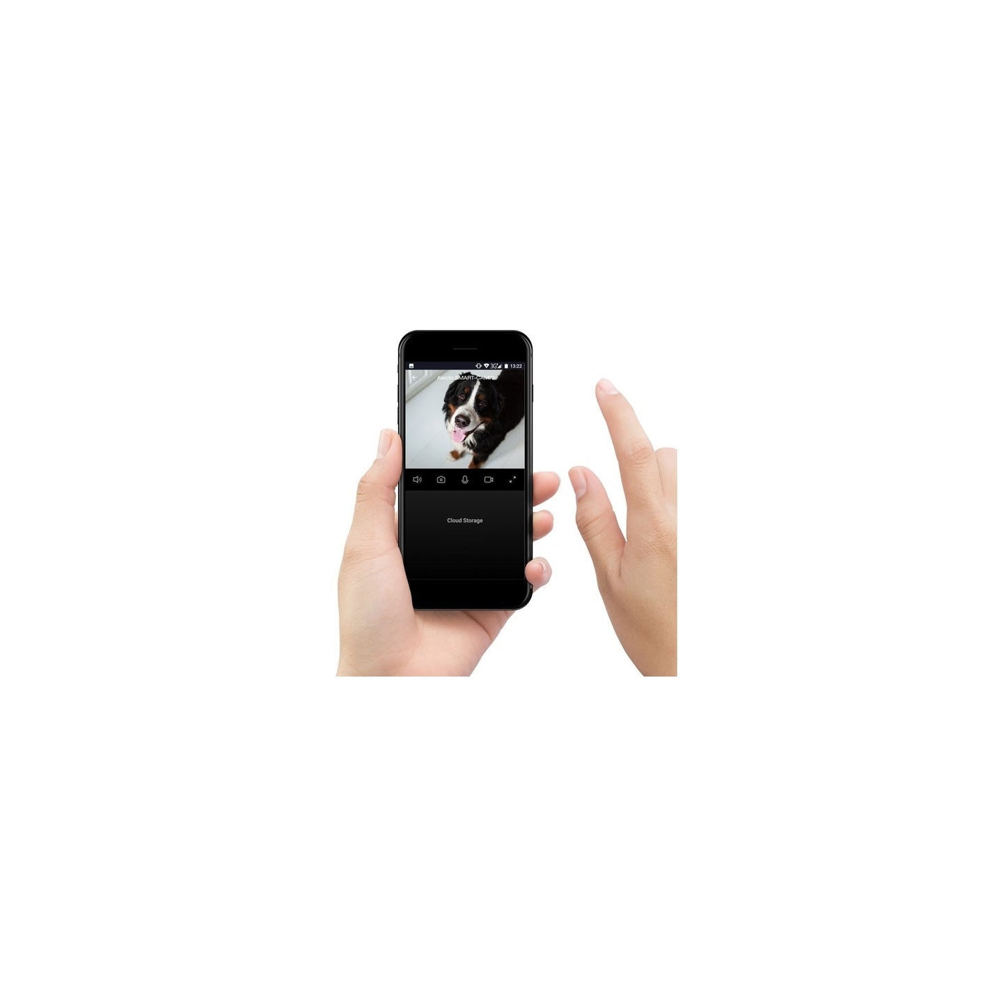 Alecto Smart WiFi IP Camera White