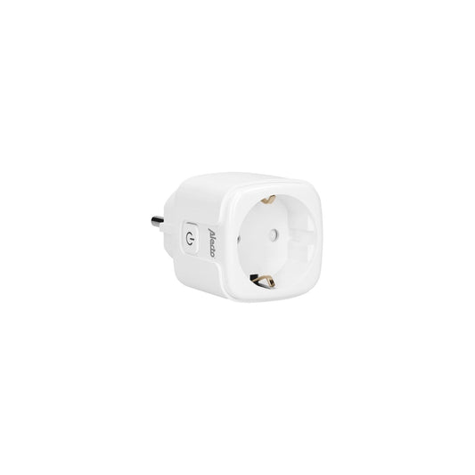 Alecto Smart WiFi Power Socket + Power Meter White
