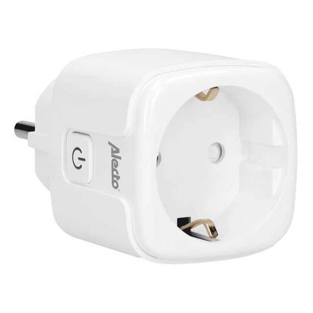 Alecto Smart WiFi Power Socket + Power Meter White