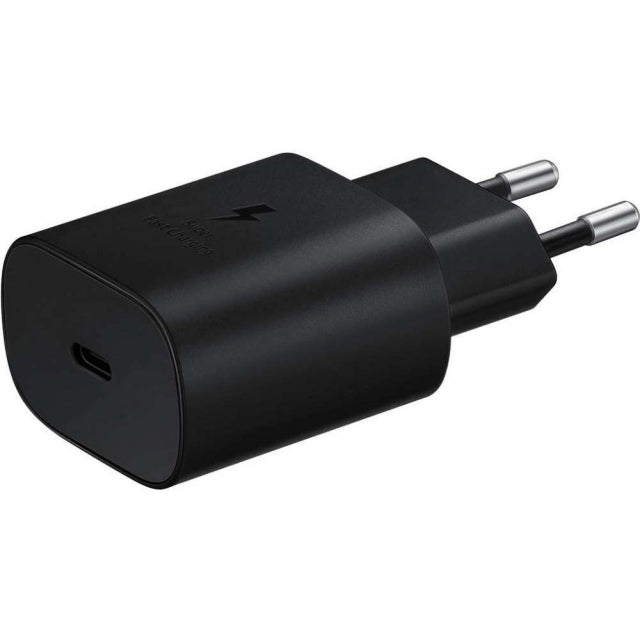 EP-TA800NBEGEU Samsung Super Fast PD Wandladegerät USB-C 25W Schwarz