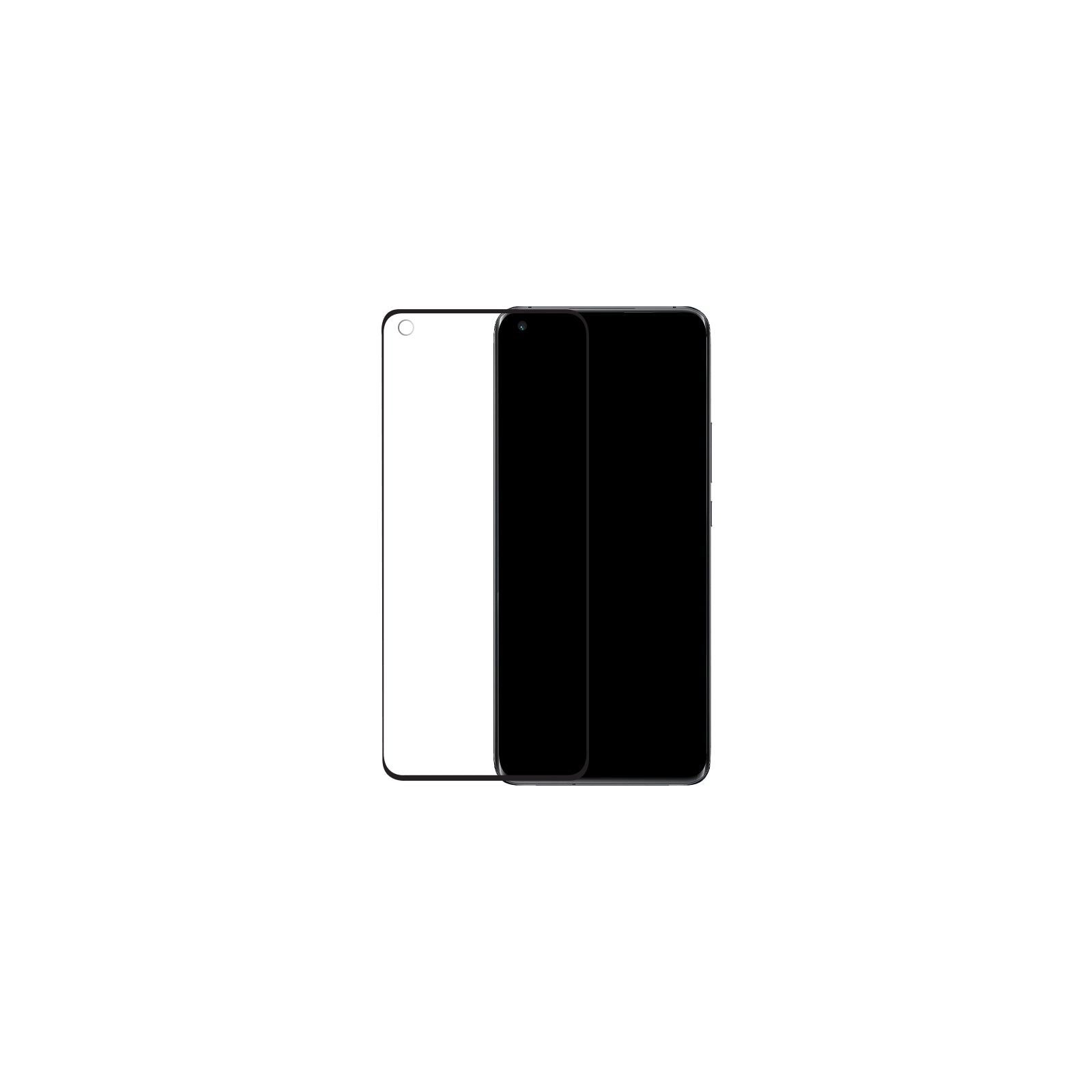 Mobilize Edge-To-Edge Glass Screen Protector Xiaomi Mi 11 Black Edge Glue