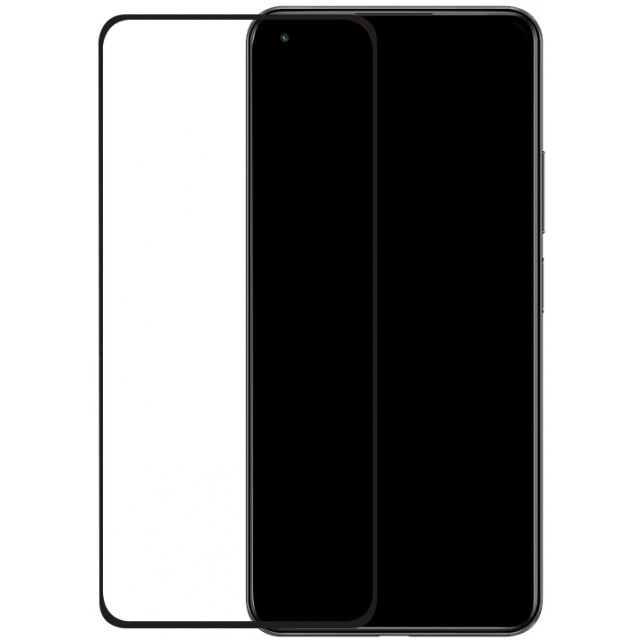Mobilize Edge-To-Edge Glass Displayschutzfolie Xiaomi Mi 11 Lite//Mi 11 Lite 5G/5G NE Black Edge Glue