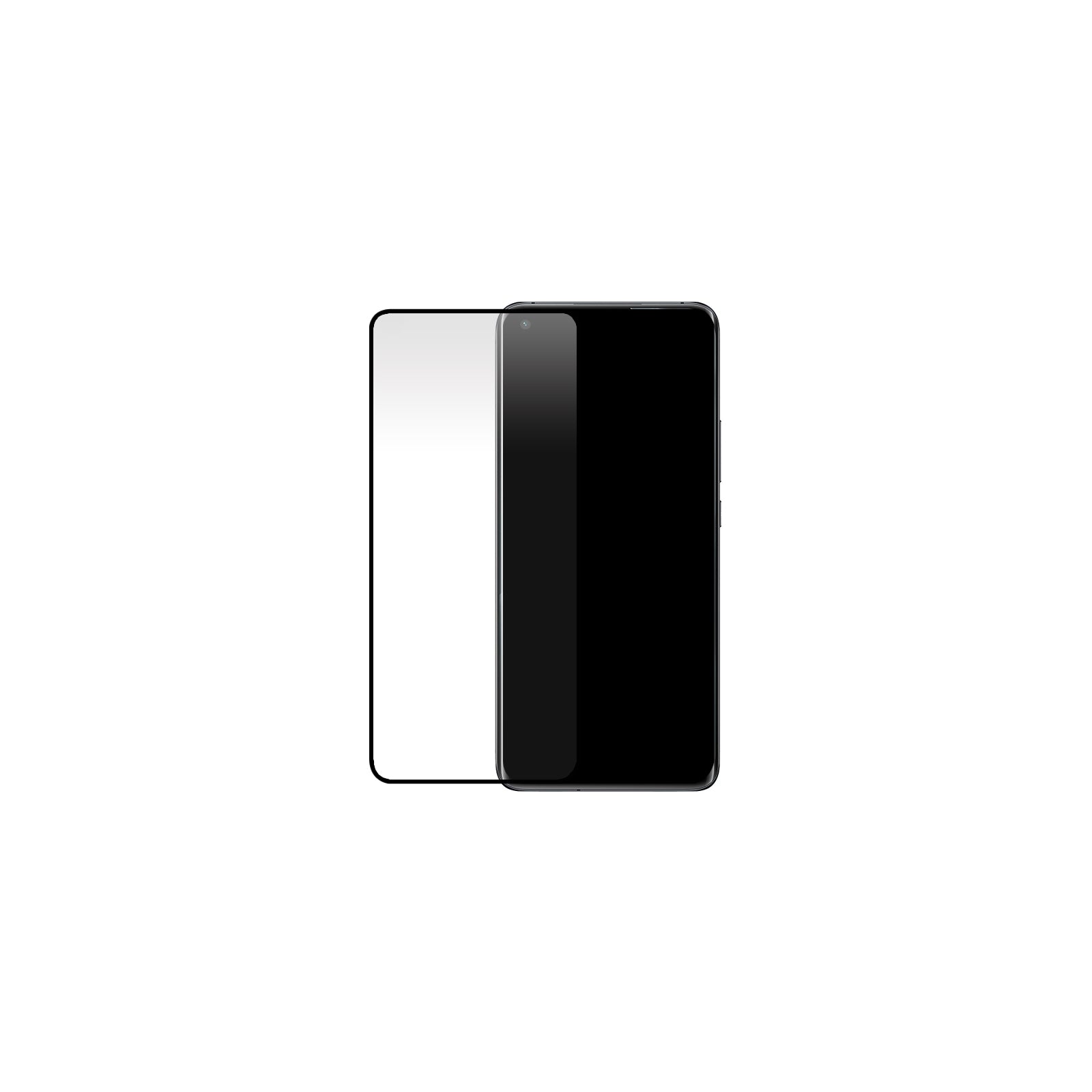 Mobilize Edge-To-Edge Glass Screen Protector Xiaomi Mi 11 Ultra Black Edge Glue