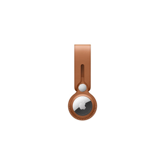 MX4A2ZM/A Apple Airtag Leather Loop Saddle Brown