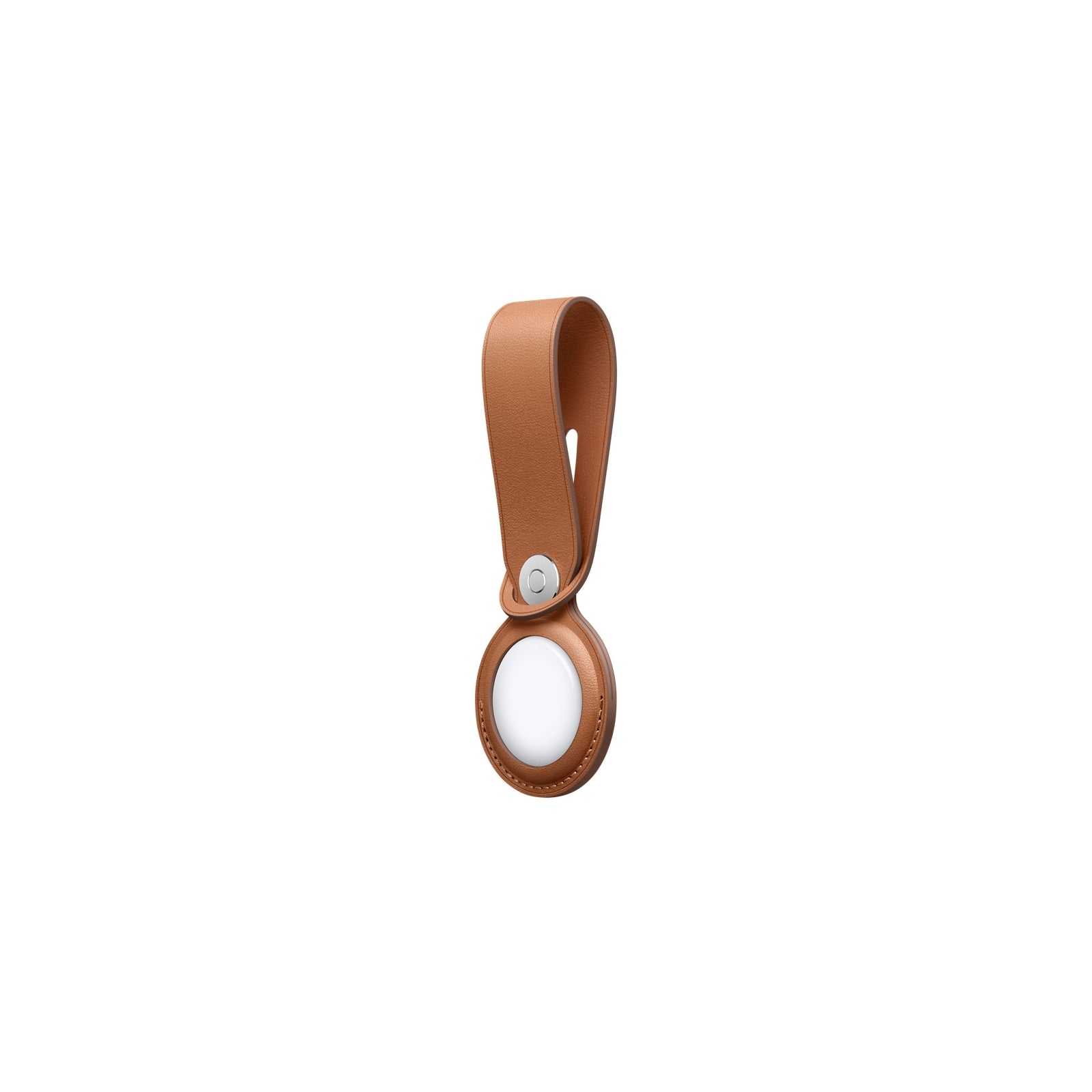 MX4A2ZM/A Apple Airtag Leather Loop Saddle Brown