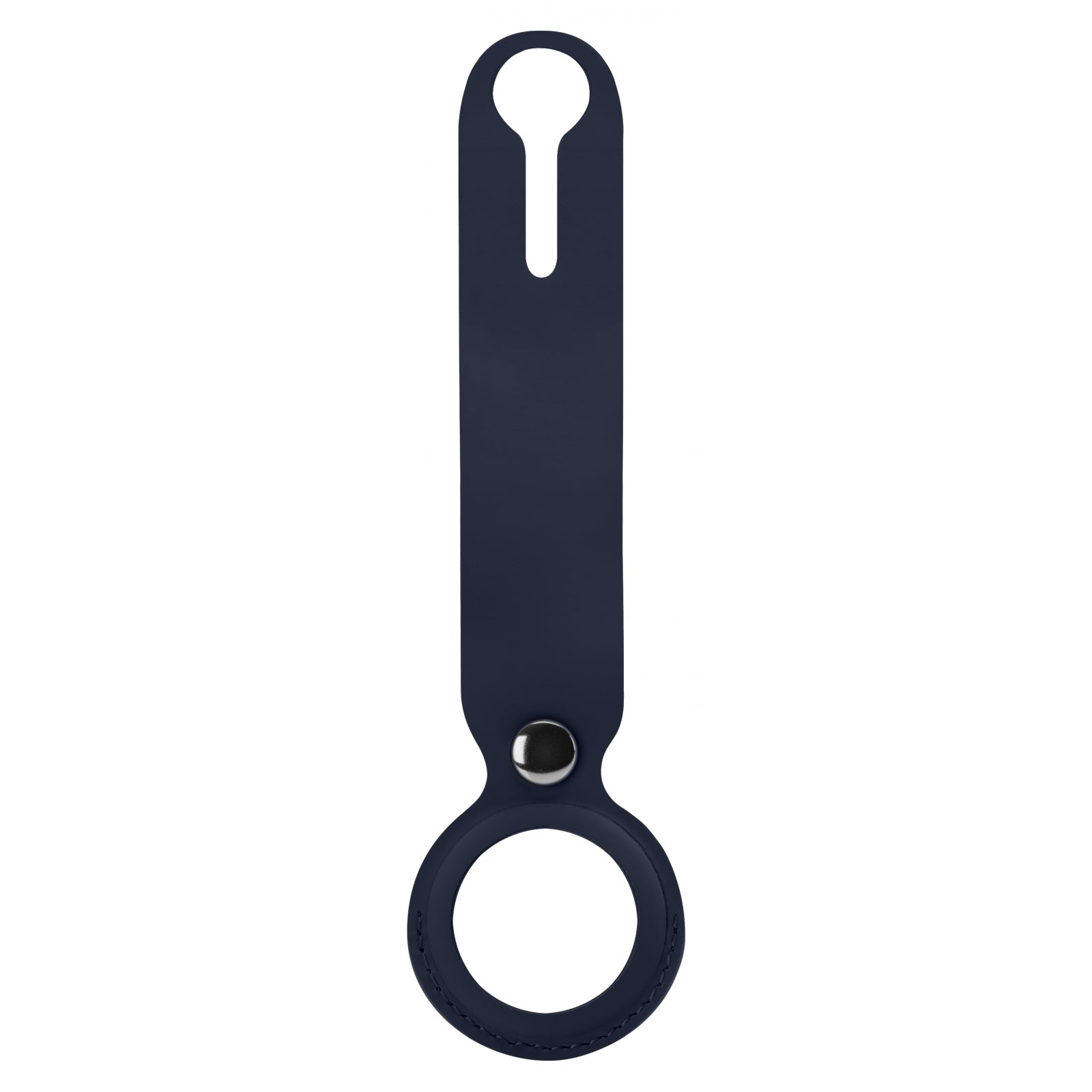 Xccess PU Leather Airtag Loop Dark Blue