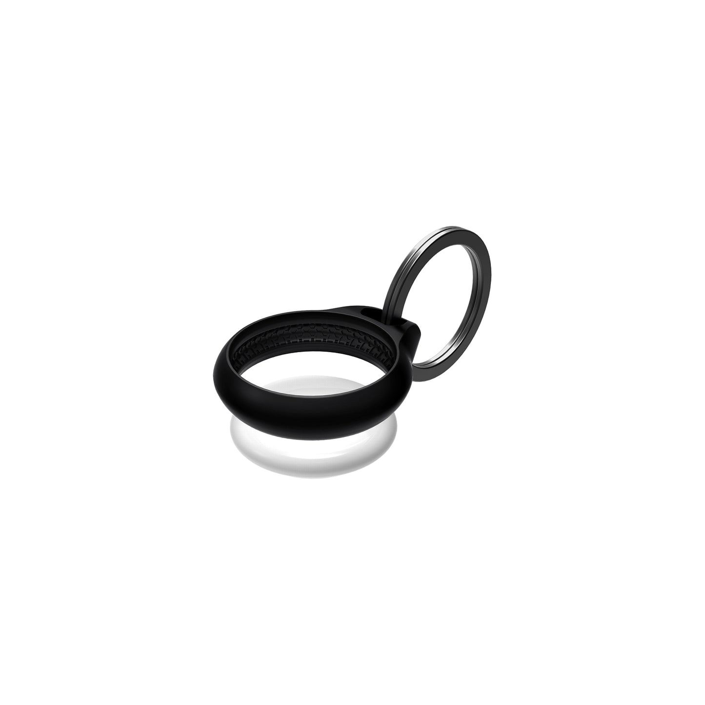 ITSKINS Level 2 AirCover Solid for Apple Airtag Black (4-Pack)