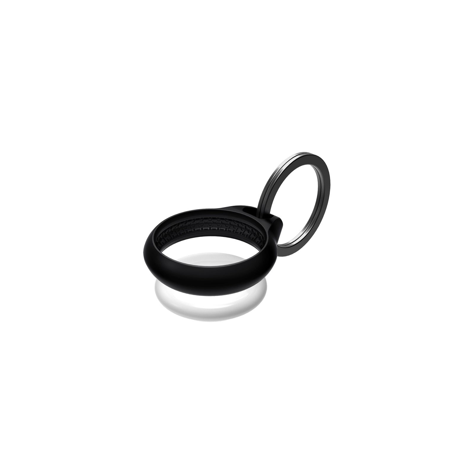 ITSKINS Level 2 AirCover Solid for Apple Airtag Black (4-Pack)