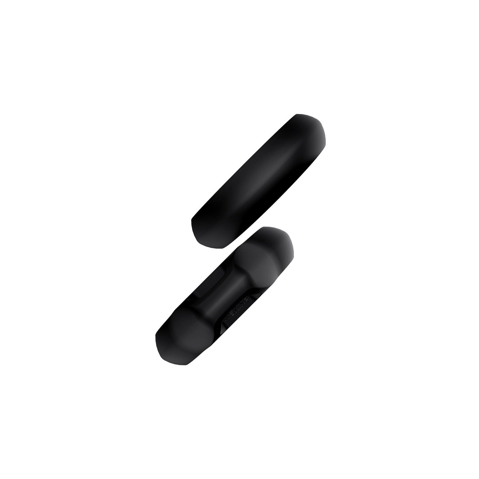 ITSKINS Level 2 AirCover Solid for Apple Airtag Black (4-Pack)