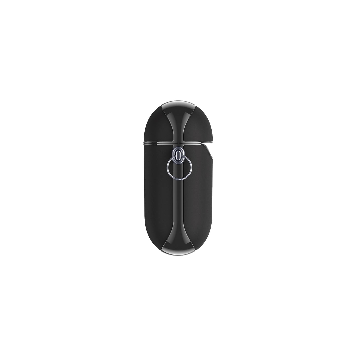 Valenta Leather Snap Case Apple Airpods Gen 1/2 Black