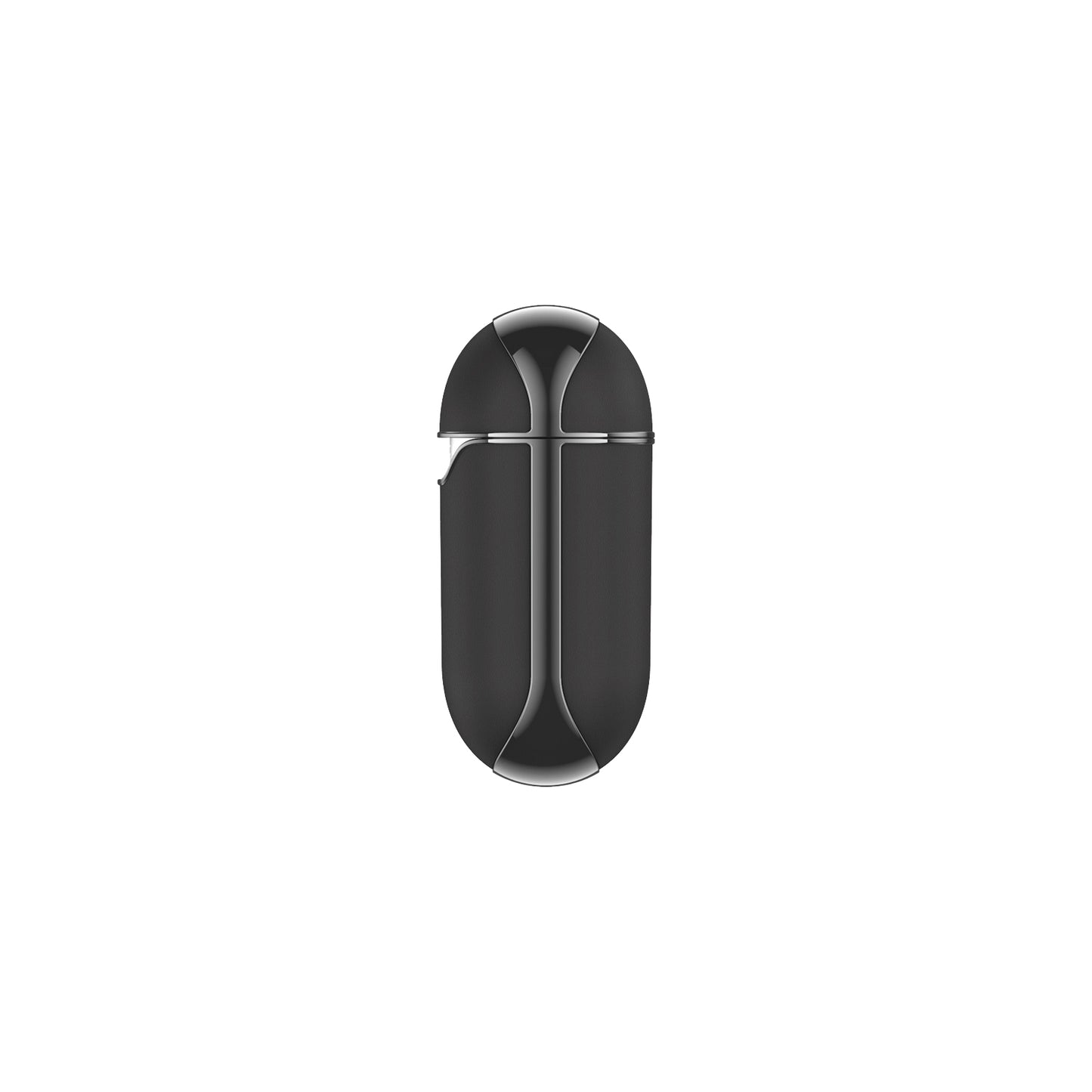 Valenta Leather Snap Case Apple Airpods Gen 1/2 Black