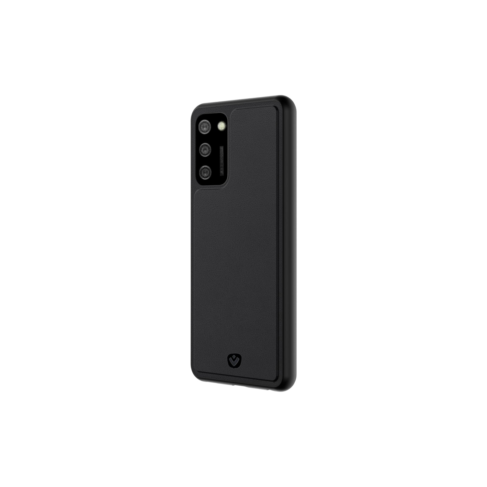 Valenta Leather Back Cover Snap Samsung Galaxy A02s Black