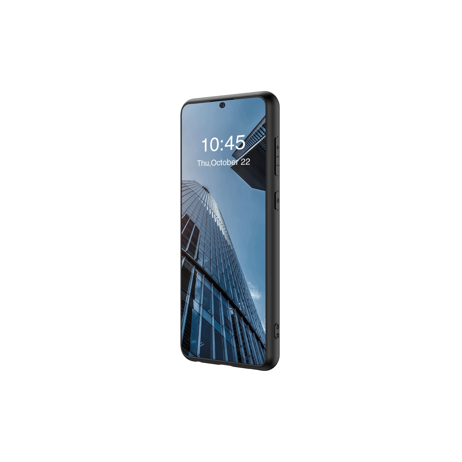 Valenta Leather Back Cover Snap Samsung Galaxy A42/A42 5G Black