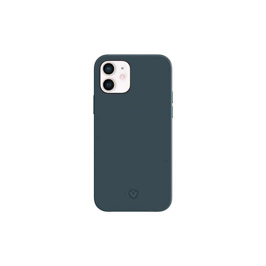 Valenta Leather Back Cover Snap Luxe Apple iPhone 12 Mini Blue