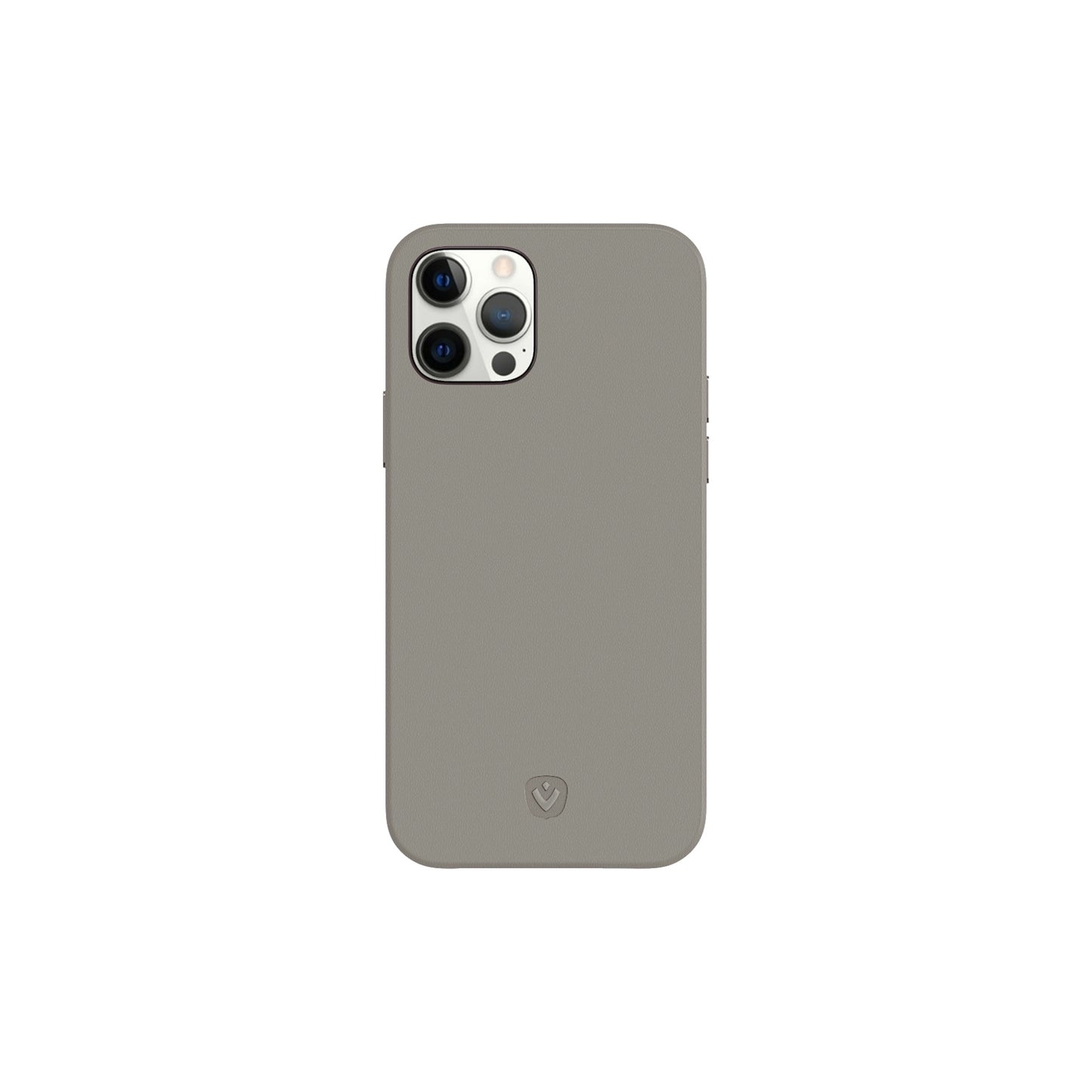 Valenta Leather Back Cover Snap Luxe Apple iPhone 12/12 Pro Grey