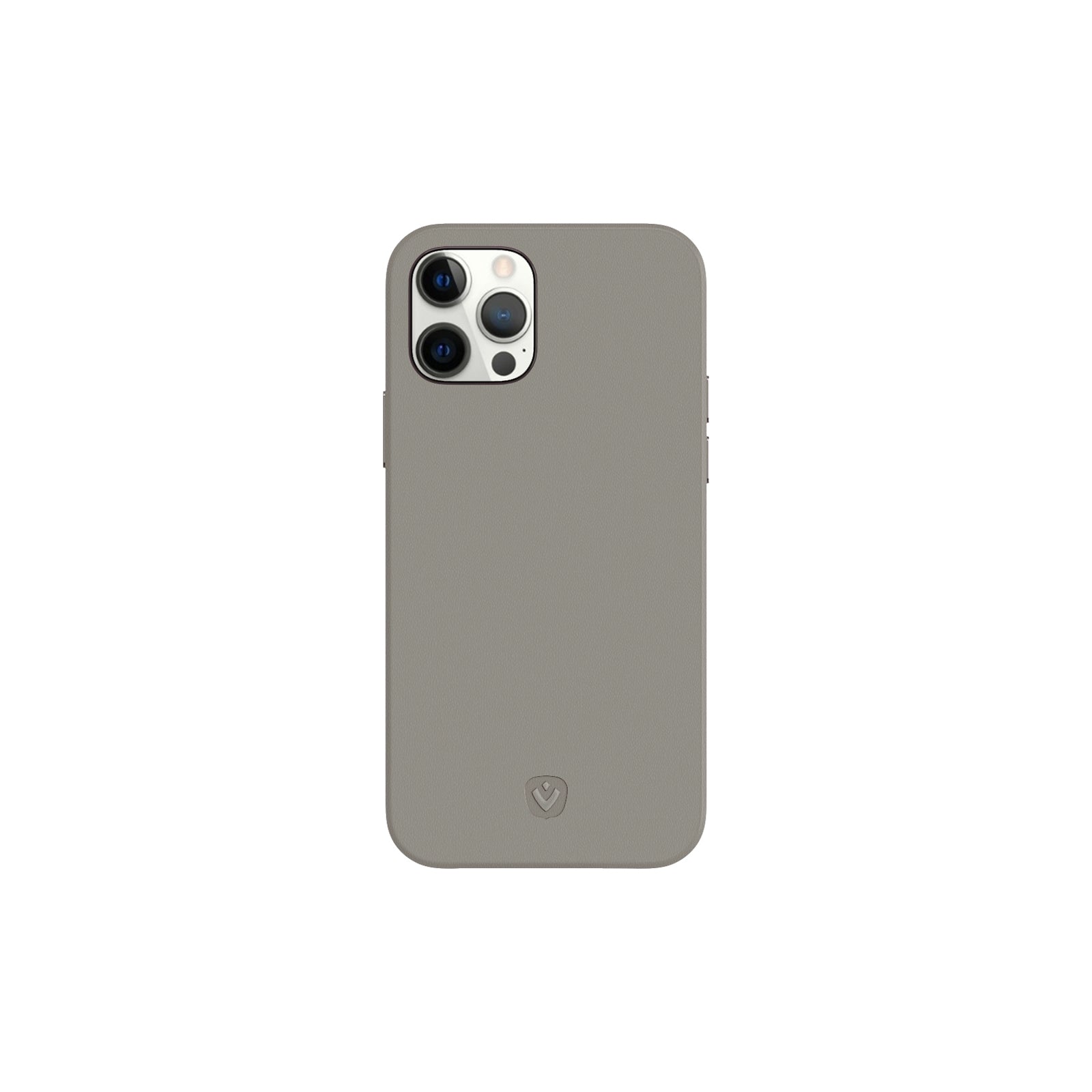 Valenta Leather Back Cover Snap Luxe Apple iPhone 12 Pro Max Grey