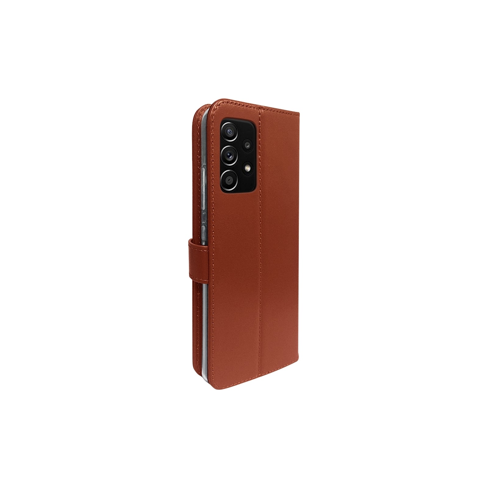 Valenta Book Case Gel Skin Samsung Galaxy A72 4G Brown